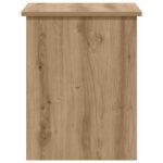 vidaXL Úložná truhlica Dub artisan 60 x 40 x 50 cm Kompozitné drevo – Obrázok 5