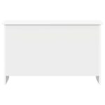 vidaXL Úložná truhlica Biela 80 x 40 x 50 cm Kompozitné drevo – Obrázok 4