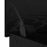 vidaXL Úložná truhlica Čierny dub 80 x 40 x 50 cm Kompozitné drevo – Obrázok 6