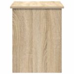 vidaXL Úložná truhlica Dub sonoma 80 x 40 x 50 cm Kompozitné drevo – Obrázok 5