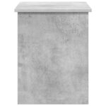 vidaXL Úložná truhlica Betónovo sivá 80 x 40 x 50 cm Kompozitné drevo – Obrázok 5