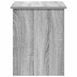 vidaXL Úložná truhlica Sivý Sonoma 80 x 40 x 50 cm Kompozitné drevo – Obrázok 5
