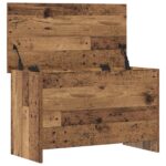 vidaXL Úložná truhlica Staré drevo 80 x 40 x 50 cm Kompozitné drevo – Obrázok 3