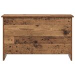 vidaXL Úložná truhlica Staré drevo 80 x 40 x 50 cm Kompozitné drevo – Obrázok 4