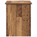 vidaXL Úložná truhlica Staré drevo 80 x 40 x 50 cm Kompozitné drevo – Obrázok 5