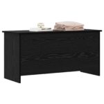 vidaXL Úložná truhlica Čierny dub 100 x 40 x 50 cm Kompozitné drevo – Obrázok 2