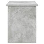 vidaXL Úložná truhlica Betónovo sivá 100 x 40 x 50 cm Kompozitné drevo – Obrázok 5