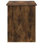 vidaXL Úložná truhlica Dymový dub 100 x 40 x 50 cm Kompozitné drevo – Obrázok 5