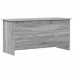 vidaXL Úložná truhlica Sivý Sonoma 100 x 40 x 50 cm Kompozitné drevo