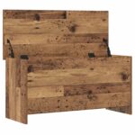 vidaXL Úložná truhlica Staré drevo 100 x 40 x 50 cm Kompozitné drevo – Obrázok 3