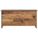 vidaXL Úložná truhlica Staré drevo 100 x 40 x 50 cm Kompozitné drevo – Obrázok 4