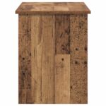 vidaXL Úložná truhlica Staré drevo 100 x 40 x 50 cm Kompozitné drevo – Obrázok 5