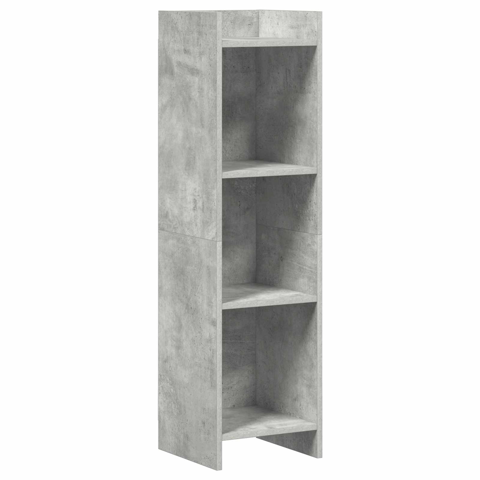 8011278_1.jpg vidaXL Knižnica Betónová šedá 30 x 30 x 111 cm Kompozitné drevo – Obrázok 1
