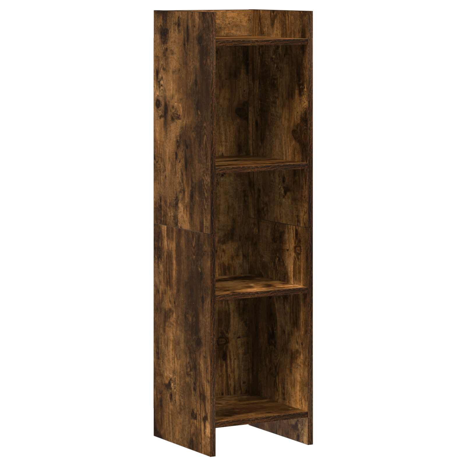 8011279_1.jpg vidaXL Knižnica Dymový dub 30 x 30 x 111 cm Kompozitné drevo – Obrázok 1