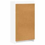 vidaXL Knižnica Biela 59 x 30 x 111 cm Kompozitné drevo – Obrázok 5