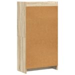 vidaXL Knižnica Dub sonoma 59 x 30 x 111 cm Kompozitné drevo – Obrázok 5