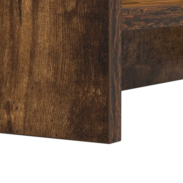 vidaXL Knižnica Dymový dub 59 x 30 x 111 cm Kompozitné drevo – Obrázok 6