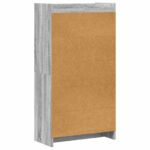vidaXL Knižnica Sivý Sonoma 59 x 30 x 111 cm Kompozitné drevo – Obrázok 5
