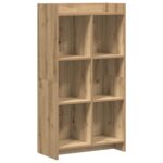 vidaXL Knižnica Dub artisan 59 x 30 x 111 cm Kompozitné drevo