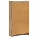vidaXL Knižnica Dub artisan 59 x 30 x 111 cm Kompozitné drevo – Obrázok 5