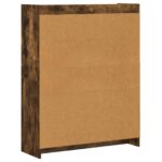 vidaXL Knižnica Dymový dub 87,5 x 30 x 111 cm Kompozitné drevo – Obrázok 5