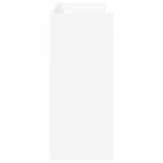 vidaXL Konzolový stôl Biela 90 x 35 x 80 cm Kompozitné drevo – Obrázok 5