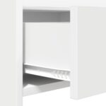 vidaXL Konzolový stôl Biela 90 x 35 x 80 cm Kompozitné drevo – Obrázok 7