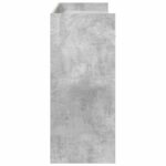 vidaXL Konzolový stôl Betónovo sivá 90 x 35 x 80 cm Kompozitné drevo – Obrázok 5