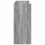 vidaXL Konzolový stôl Sivý Sonoma 90 x 35 x 80 cm Kompozitné drevo – Obrázok 5
