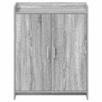 vidaXL Skriňa na topánky s úložiskom Sivý Sonoma 73,5 x 36 x 92 cm – Obrázok 4