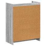 vidaXL Skriňa na topánky s úložiskom Sivý Sonoma 73,5 x 36 x 92 cm – Obrázok 6