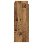 vidaXL Skriňa na topánky s úložiskom Staré drevo 73,5 x 36 x 92 cm – Obrázok 5