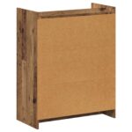 vidaXL Skriňa na topánky s úložiskom Staré drevo 73,5 x 36 x 92 cm – Obrázok 6