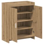 vidaXL Skriňa na topánky s úložiskom Dub artisan 73,5 x 36 x 92 cm – Obrázok 3