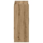 vidaXL Skriňa na topánky s úložiskom Dub artisan 73,5 x 36 x 92 cm – Obrázok 5