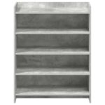 vidaXL Skriňa na topánky s úložiskom Betónovo sivá 73,5 x 36 x 92 cm – Obrázok 3