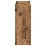 vidaXL Skriňa na topánky s úložiskom Staré drevo 73,5 x 36 x 92 cm – Obrázok 4