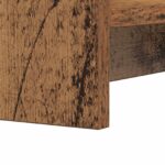 vidaXL Skriňa na topánky s úložiskom Staré drevo 73,5 x 36 x 92 cm – Obrázok 5