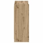 vidaXL Skriňa na topánky s úložiskom Dub artisan 73,5 x 36 x 92 cm – Obrázok 4