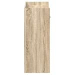 vidaXL Skriňa na topánky Dub sonoma 73,5 x 36 x 92 cm Kompozitné drevo – Obrázok 5