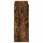 vidaXL Skriňa na topánky Dymový dub 73,5 x 36 x 92 cm Kompozitné drevo – Obrázok 5