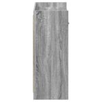 vidaXL Skriňa na topánky so zásuvkou Sivý Sonoma 73,5 x 36 x 92 cm – Obrázok 5