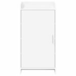 vidaXL Skriňa na topánky Biela 48 x 36 x 92 cm Kompozitné drevo – Obrázok 4