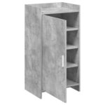vidaXL Skriňa na topánky s úložiskom Betónovo sivá 48 x 36 x 92 cm – Obrázok 3