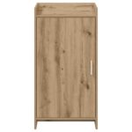vidaXL Skriňa na topánky Dub artisan 48 x 36 x 92 cm Kompozitné drevo – Obrázok 4