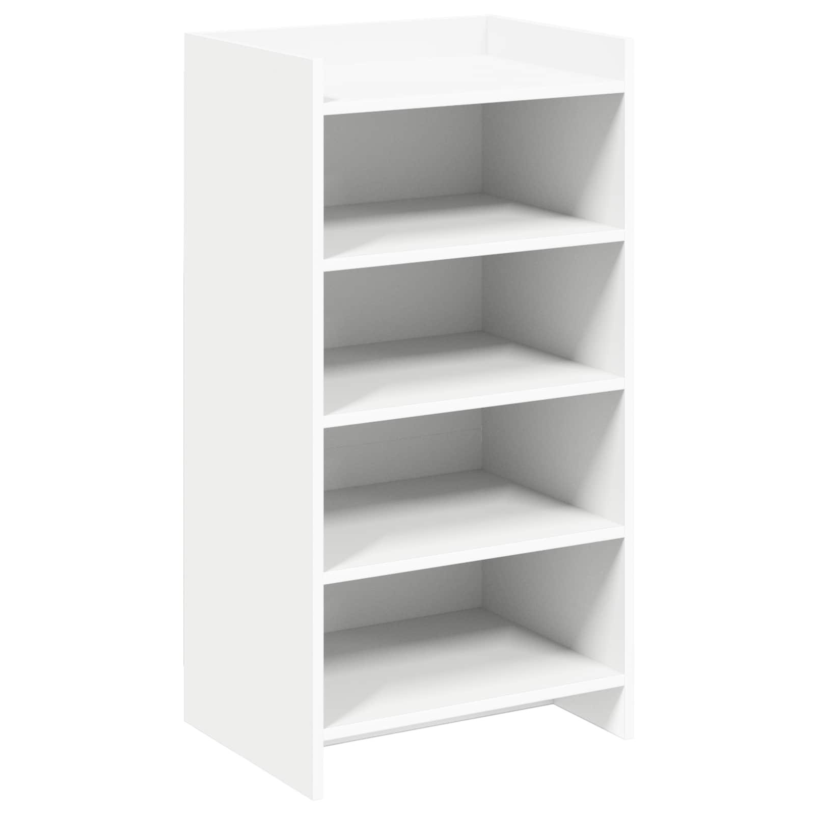 8011339_1.jpg vidaXL Skriňa na topánky Biela 48 x 36 x 92 cm Kompozitné drevo – Obrázok 1