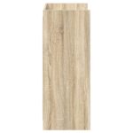 vidaXL Skriňa na topánky Dub sonoma 48 x 36 x 92 cm Kompozitné drevo – Obrázok 4