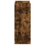 vidaXL Skriňa na topánky Dymový dub 48 x 36 x 92 cm Kompozitné drevo – Obrázok 4
