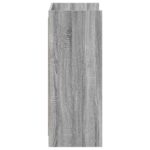 vidaXL Skriňa na topánky Sivý Sonoma 48 x 36 x 92 cm Kompozitné drevo – Obrázok 4