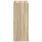 vidaXL Skriňa na topánky Dub sonoma 48 x 36 x 92 cm Kompozitné drevo – Obrázok 5